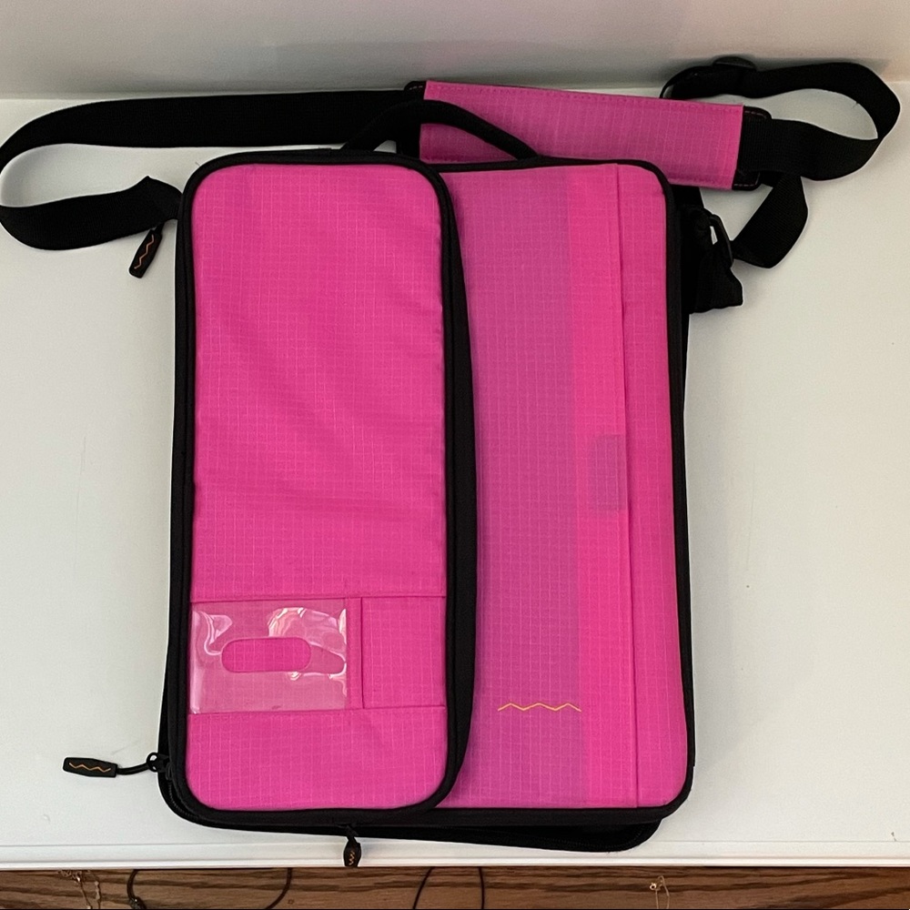 Higher Grounds Pink Computer Case - image 1